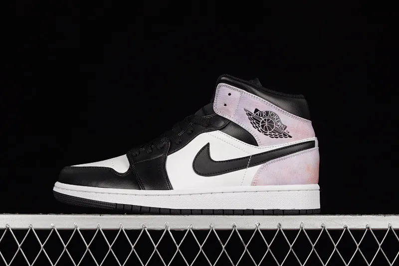 All categories Air Jordan Jordan series basketball shoes Air Jordan 1 Mid Air Jordan 1 Mid "Zen Master" AJ1 Joe 1 tie-dye starry sky purple mid-top basketball shoes DM6216-001